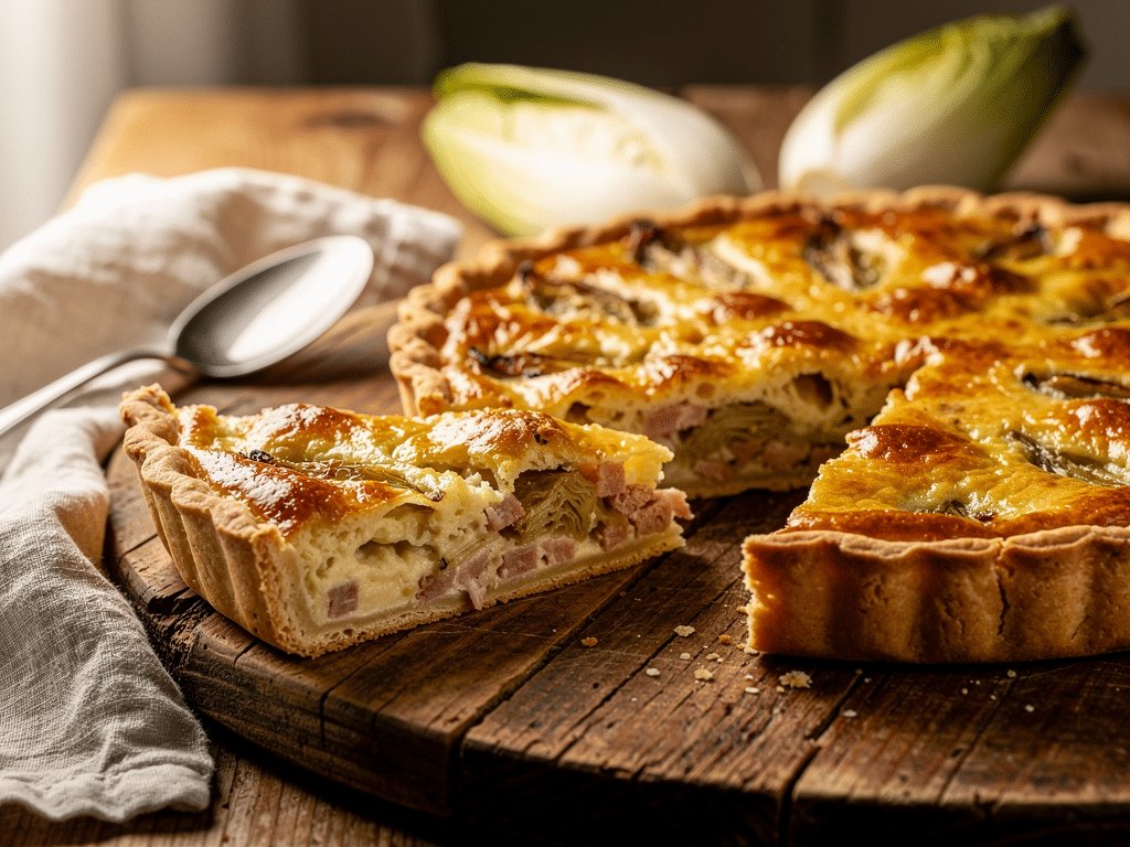 tarte aux endives jambon