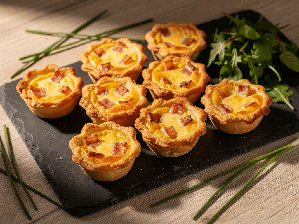 mini quiche lorraine