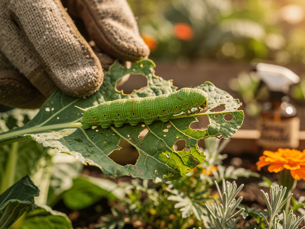 chenille verte