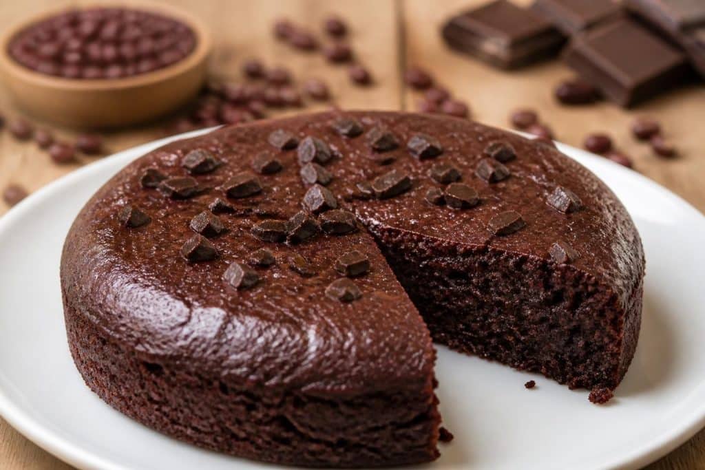 découvrez notre recette de gâteau au chocolat moelleux et sans farine, réalisé avec des haricots rouges pour une texture légère et un goût délicieux.