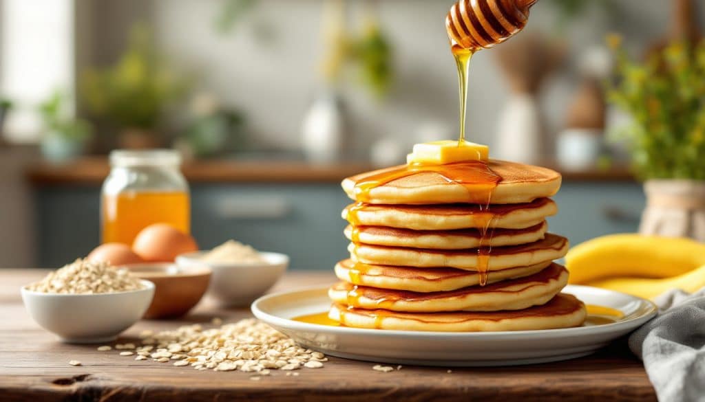 découvrez une recette facile et rapide pour préparer des pancakes protéinés maison, parfaits pour un petit-déjeuner sain et énergétique.