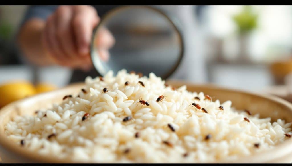 découvrez si consommer du riz infesté de charançons présente un risque pour la santé et comment agir en cas d'infestation.
