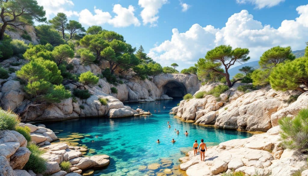 découvrez les piscines naturelles de zoza en corse du sud, un lieu idéal pour la baignade et l'exploration au cœur d'une nature préservée.