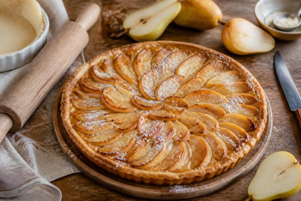découvrez une recette facile et rapide pour réaliser une tarte aux poires maison gourmande, parfaite pour toutes les occasions.