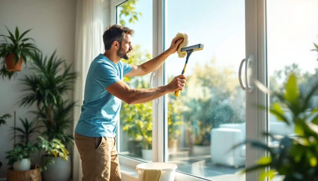 découvrez des techniques efficaces pour laver vos vitres sans laisser de traces et obtenir une propreté éclatante.