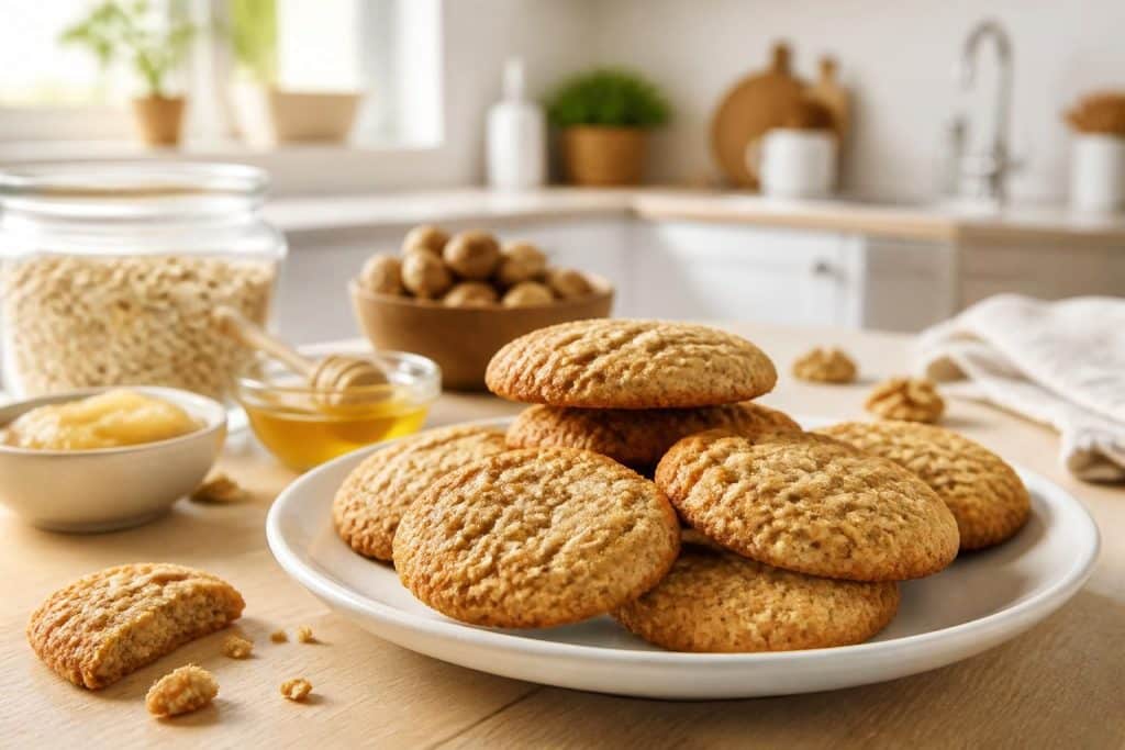 découvrez une recette facile et gourmande de cookies sans sucre à préparer chez vous. savourez des douceurs saines et délicieuses en toute simplicité !