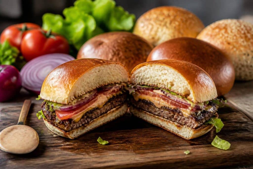 découvrez la recette du pain smash burger et nos conseils pour choisir le bun parfait afin de réaliser un burger savoureux et croustillant.