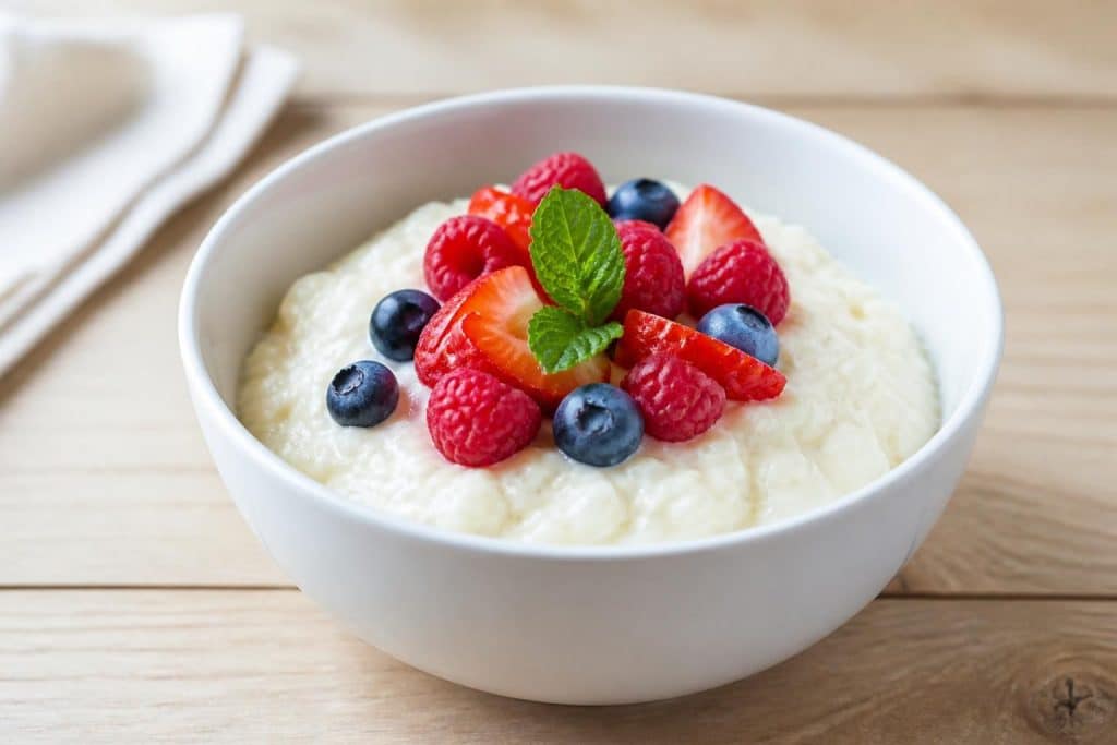 découvrez une recette facile et légère de riz au lait healthy, parfaite pour un dessert gourmand sans culpabilité.