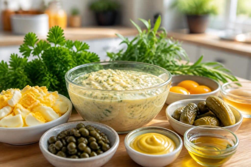 découvrez la recette facile de la sauce gribiche avec les ingrédients essentiels pour la réussir à coup sûr. parfaite pour accompagner vos plats avec une touche gourmande.